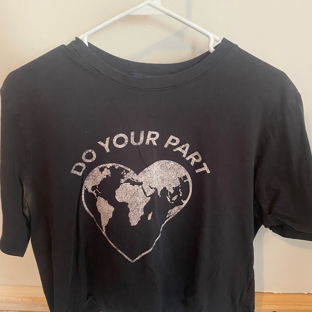 Black 'Do Your Part' T-Shirt